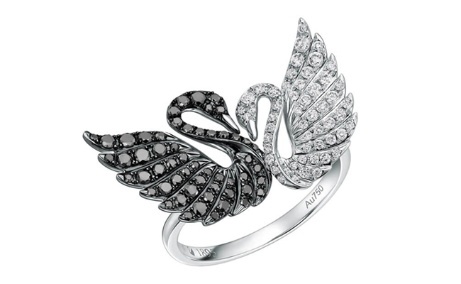 swarovski Double Swan戒指.jpg